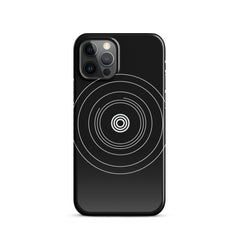 Black Circle Phone case for iPhone