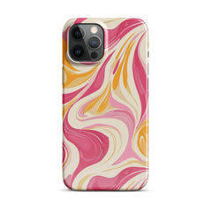 Yellow & Pink Phone Phone  case for iPhone