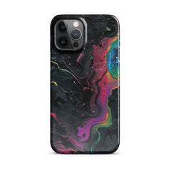 Black rainbow Phone case for iPhone