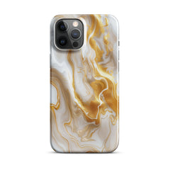 Gold Marble Phone case for iPhone