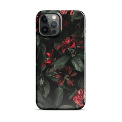 Dark Floral Phone case for iPhone