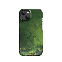 Crocodile Art Phone case for iPhone