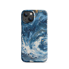 Blue Waves Phone case for iPhone