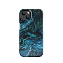 Abstract Blue Phone case for iPhone