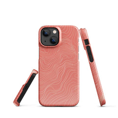 Coral Pink Phone case for iPhone