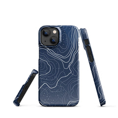 Blue Art Phone case for iPhone