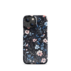 Blue Flowers Phone case for iPhone