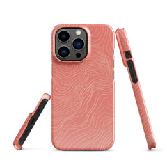 Coral Pink Phone case for iPhone