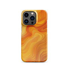 Abstract Yellow Phone Phone  case for iPhone