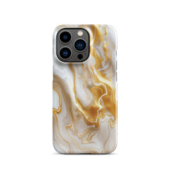 Gold Marble Phone case for iPhone