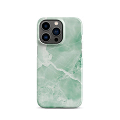 Jade marble Phone case for iPhone