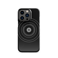 Black Circle Phone case for iPhone