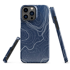 Blue Art Phone case for iPhone