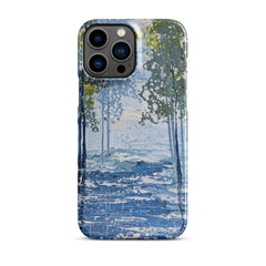 River Trees Phone case for iPhone