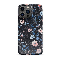 Blue Flowers Phone case for iPhone