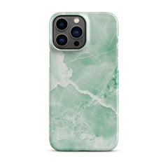 Jade marble Phone case for iPhone