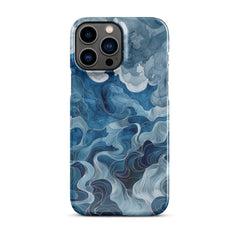 Blue watercolor Phone case for iPhone