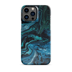 Abstract Blue Phone case for iPhone