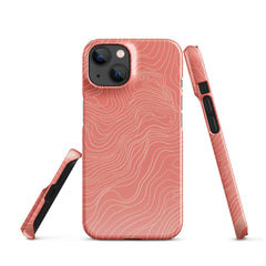 Coral Pink Phone case for iPhone