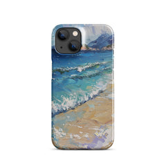 Beach Painting Phone case for iPhone