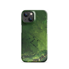 Crocodile Art Phone case for iPhone