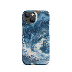 Blue Waves Phone case for iPhone