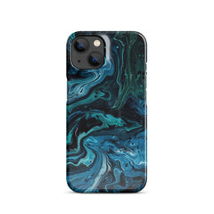 Abstract Blue Phone case for iPhone