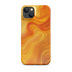 Abstract Yellow Phone Phone  case for iPhone