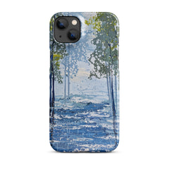 River Trees Phone case for iPhone