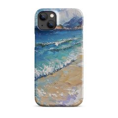 Beach Painting Phone case for iPhone