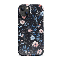 Blue Flowers Phone case for iPhone