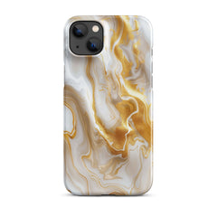 Gold Marble Phone case for iPhone