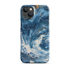 Blue Waves Phone case for iPhone