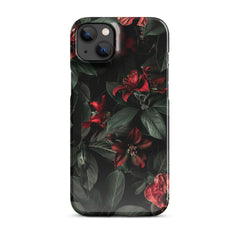 Dark Floral Phone case for iPhone