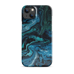 Abstract Blue Phone case for iPhone