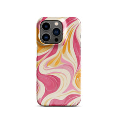 Yellow & Pink Phone Phone  case for iPhone