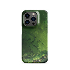 Crocodile Art Phone case for iPhone