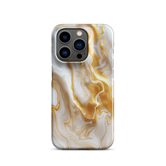 Gold Marble Phone case for iPhone