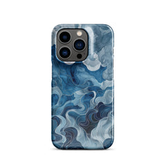 Blue watercolor Phone case for iPhone