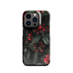 Dark Floral Phone case for iPhone