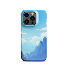 Blue Mountain Phone case for iPhone