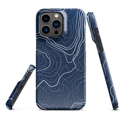 Blue Art Phone case for iPhone