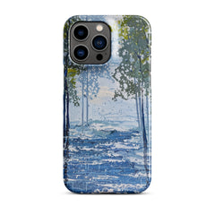 River Trees Phone case for iPhone