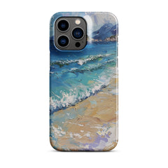 Beach Painting Phone case for iPhone