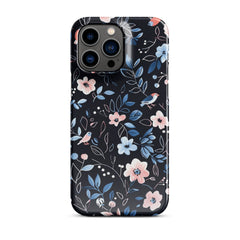 Blue Flowers Phone case for iPhone