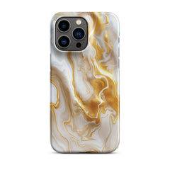 Gold Marble Phone case for iPhone