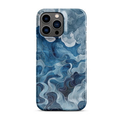 Blue watercolor Phone case for iPhone