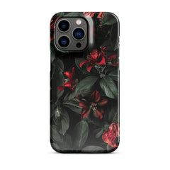 Dark Floral Phone case for iPhone