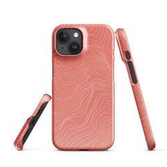 Coral Pink Phone case for iPhone