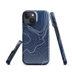 Blue Art Phone case for iPhone